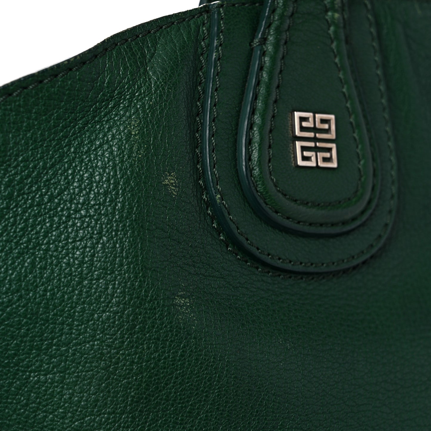 Grained Calfskin North South Nightingale Green