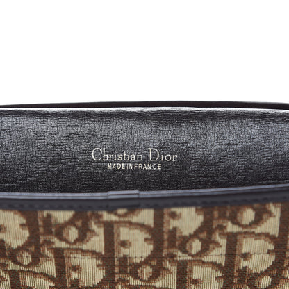Christian Dior Monogram Chain Flap Brown 6 of 12