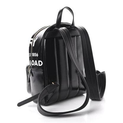 Burberry Coated Canvas Horseferry Print Backpack Black 2 of 9
