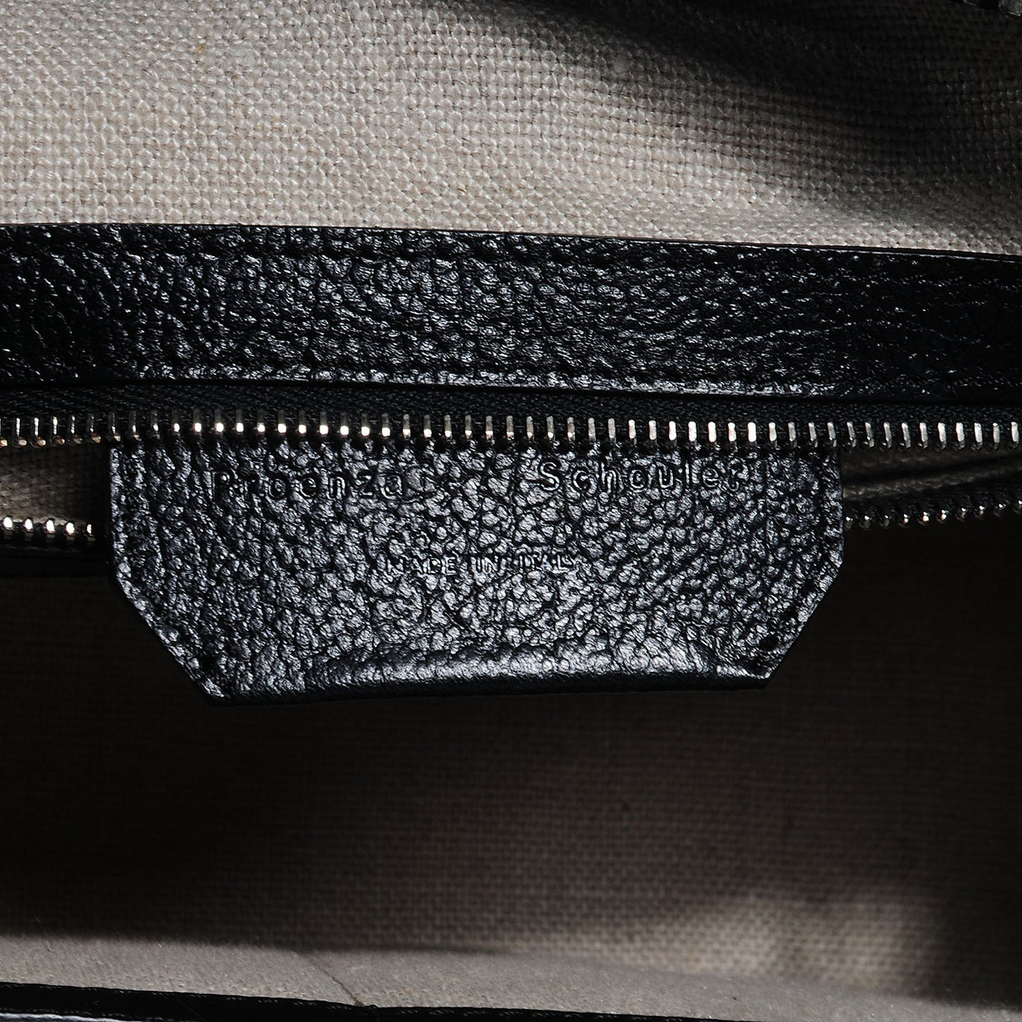 Leather PS13 Small Satchel Black