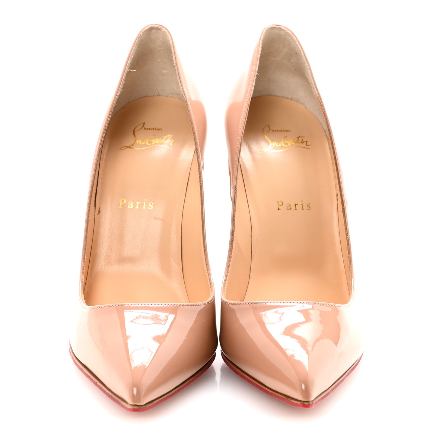 Patent Pigalle Follies 100 Pumps 39.5 Nude