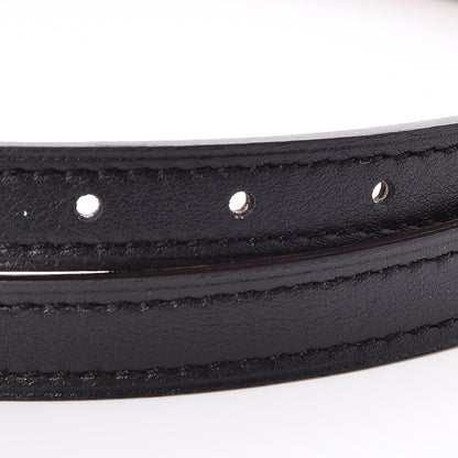 Hermes Swift Epsom 13mm Quizz H Belt 75 Black Gold 5 of 8
