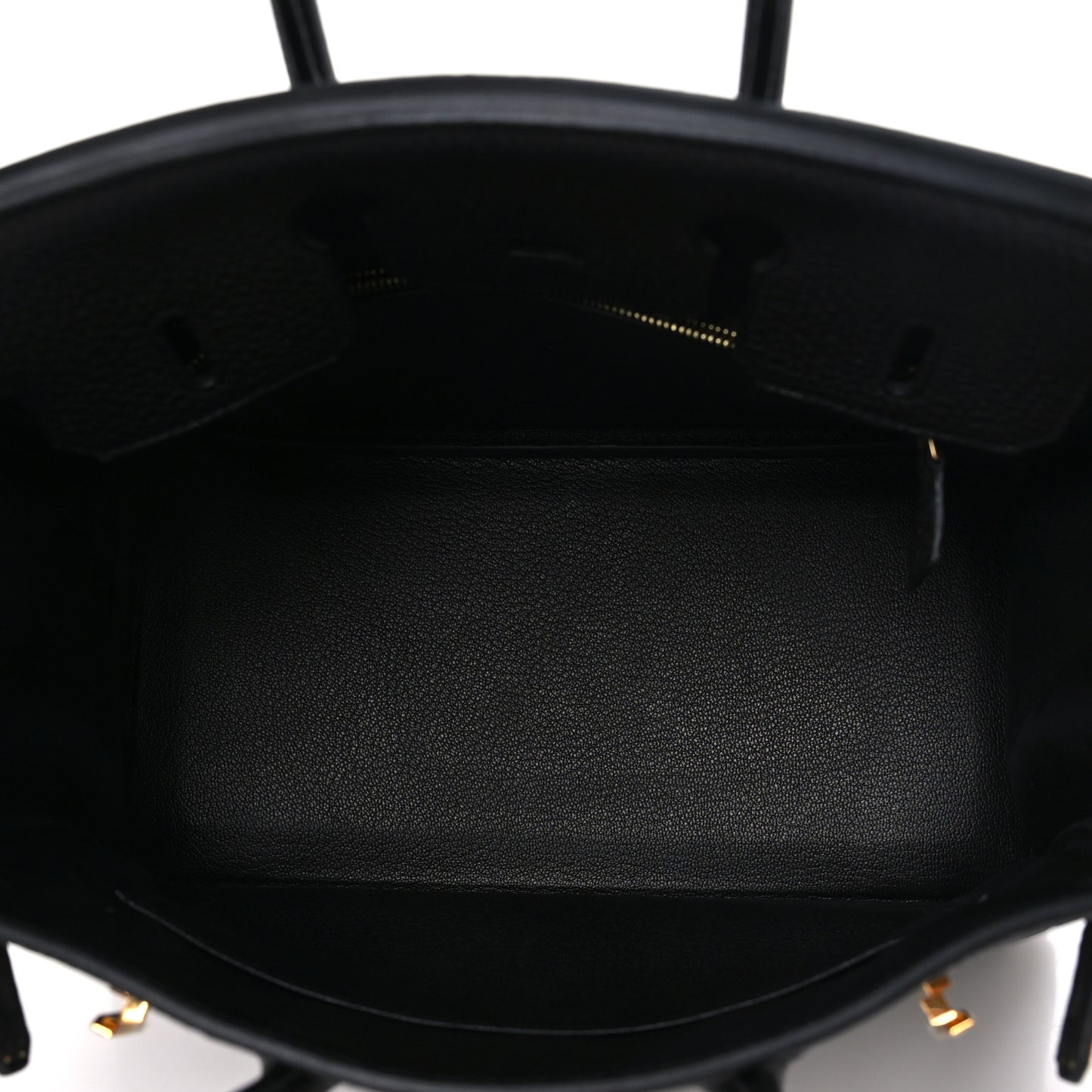 Togo Birkin 25 Black Black