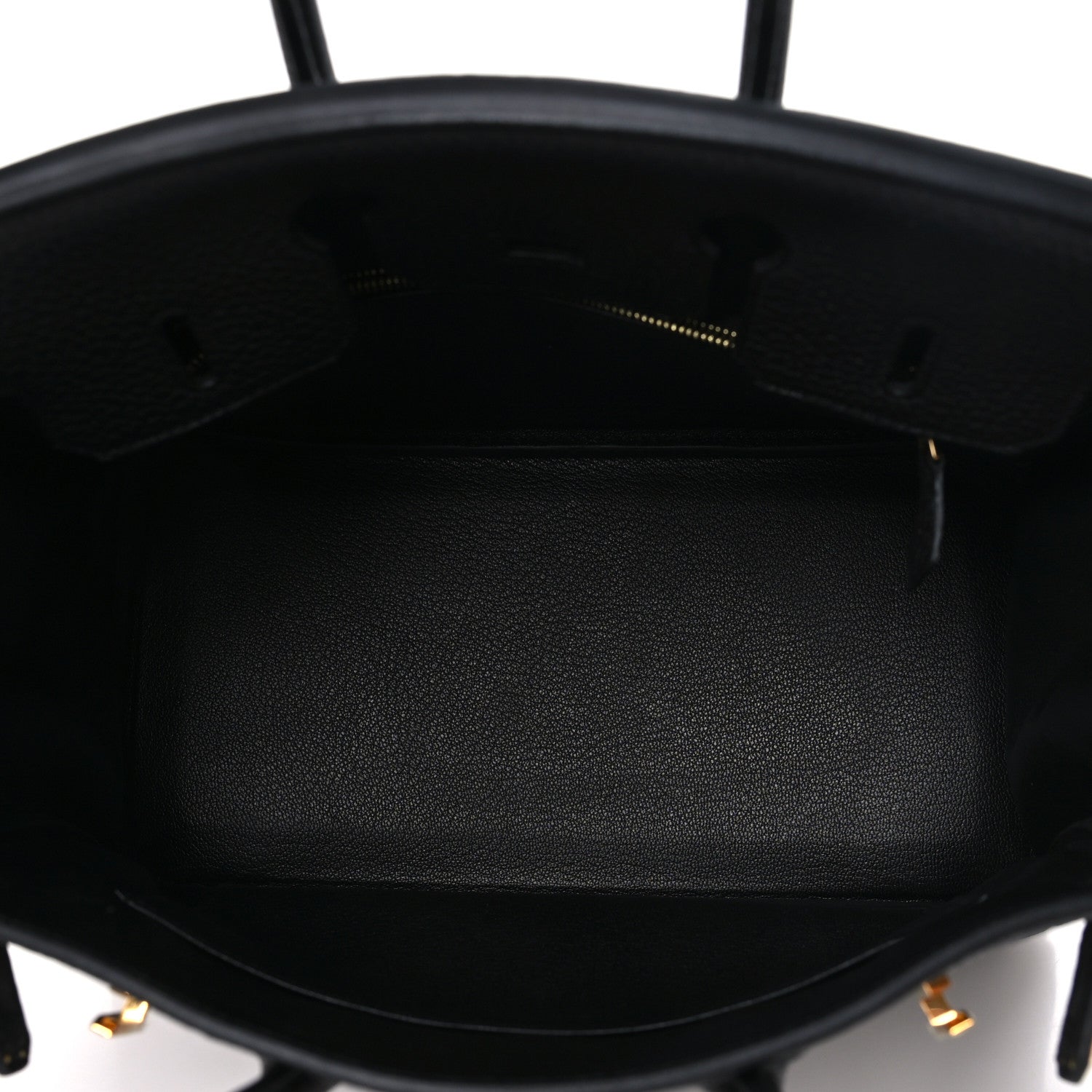 Hermes Togo Birkin 25 Black Black 4 of 10