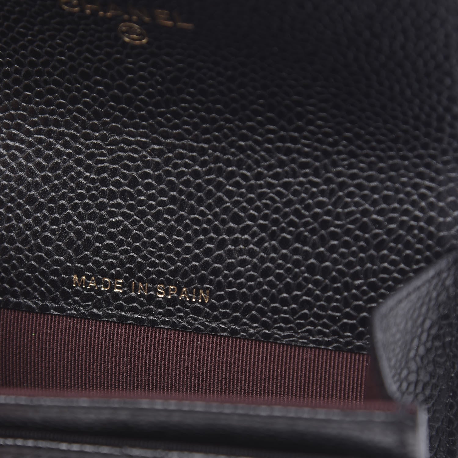 Chanel Caviar Quilted Flap Card Holder Black 7 of 9