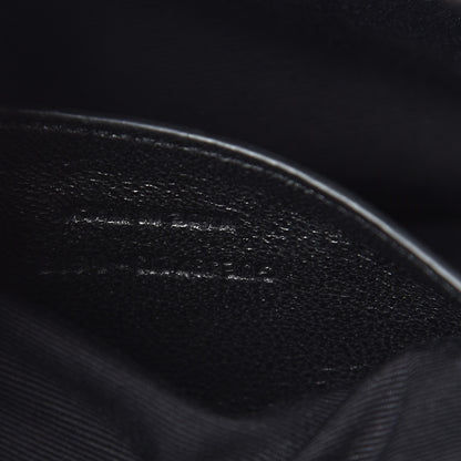 Saint Laurent Sheepskin Matelasse Chevron Monogram Medium College Bag Asphalt 8 of 12