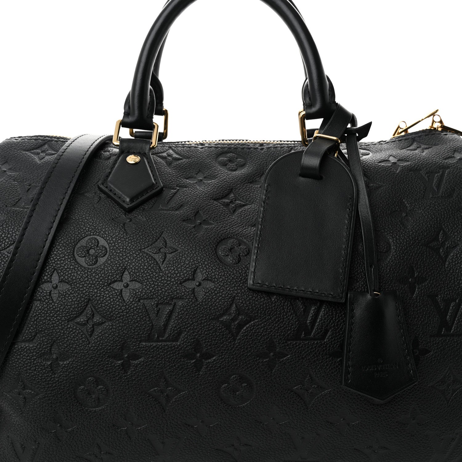 Louis Vuitton Empreinte Monogram Speedy Soft 30 Black 7 of 9