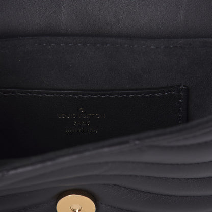 Louis Vuitton Calfskin New Wave Multi Pochette Black 6 of 9