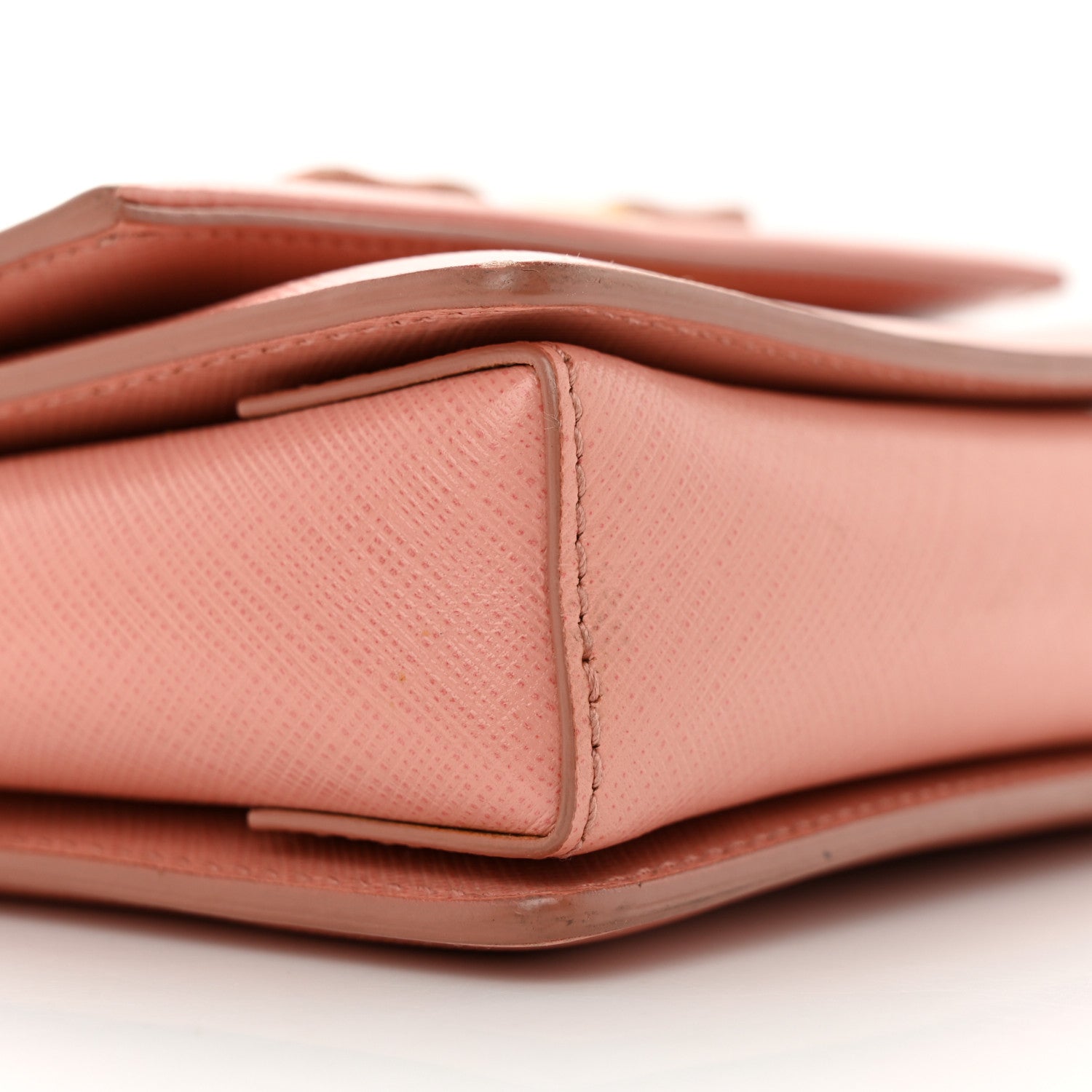 Salvatore Ferragamo Hammered Calfskin Mini Vara Bow Crossbody Bag Pink 9 of 16