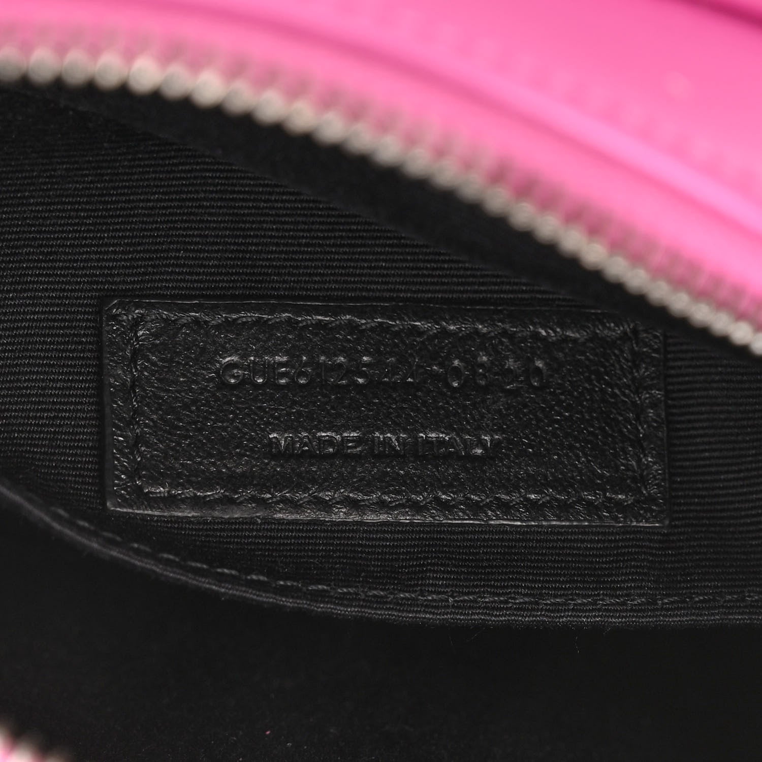 Saint Laurent Calfskin Matelasse Monogram Lou Camera Bag Electric Fuchsia 7 of 10