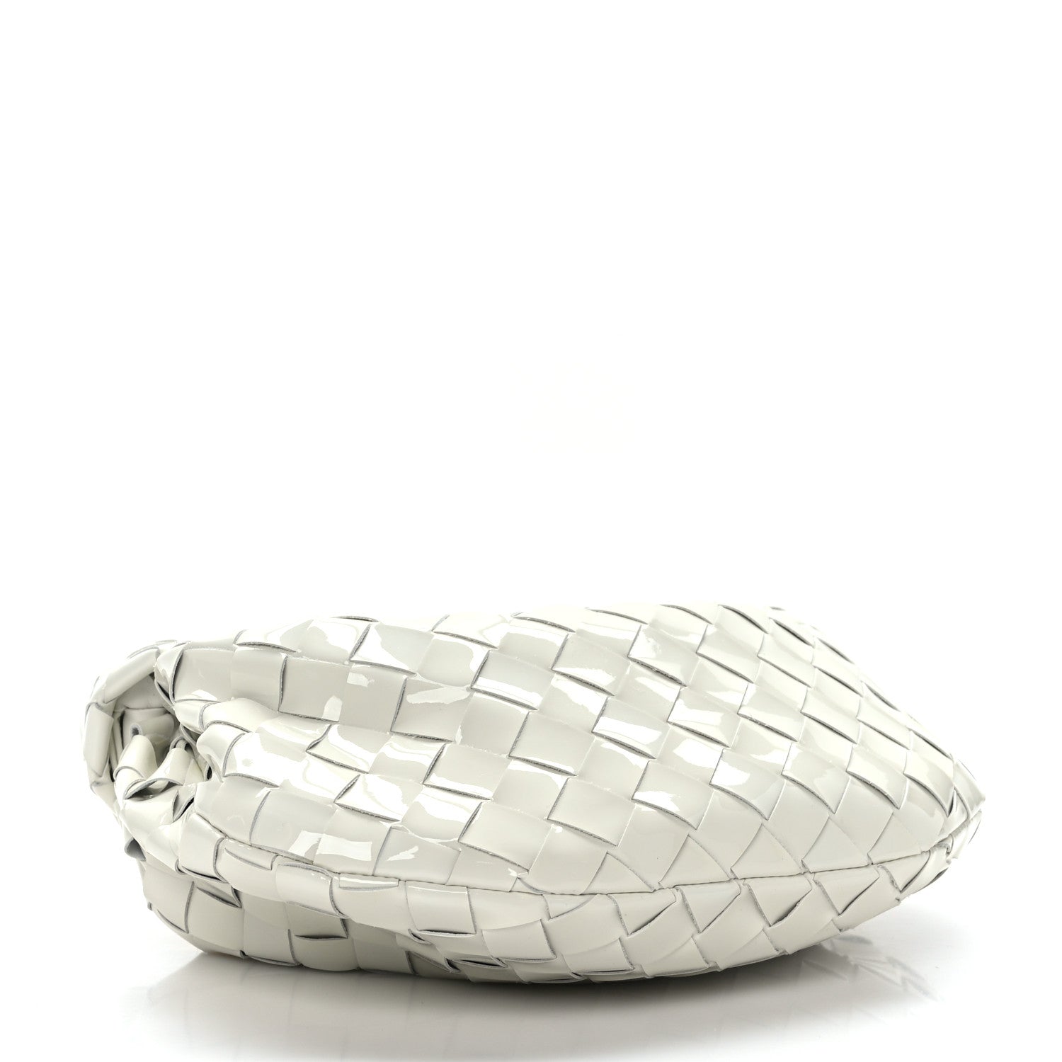 Bottega Veneta Patent Nappa Intrecciato Mini Jodie White 4 of 8