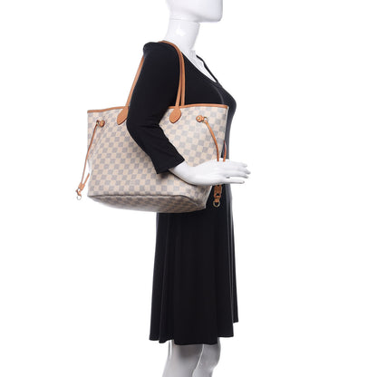 Louis Vuitton Damier Azur Neverfull PM 2 of 14