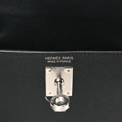 Hermes Epsom Mini Kelly Sellier 20 Black 6 of 11