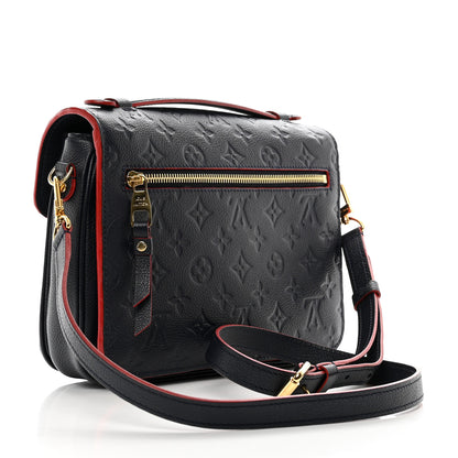 Louis Vuitton Empreinte Pochette Metis Marine Rouge 4 of 10