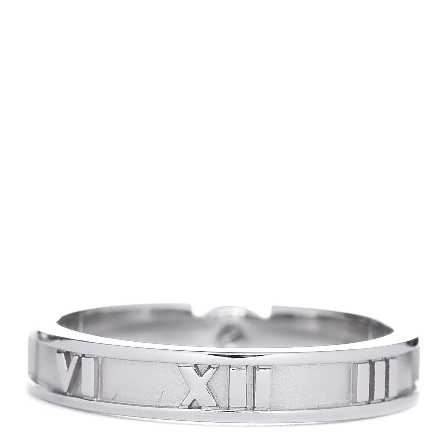 18K White Gold Diamond Atlas Ring 50 5.5