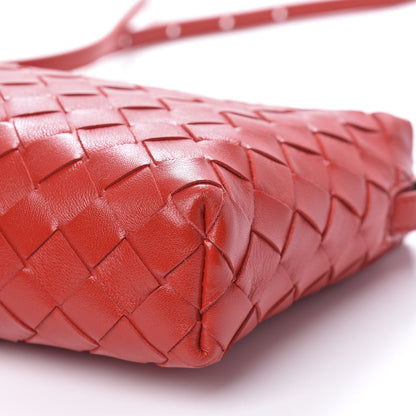Bottega Veneta Nappa Intrecciato Crossbody Bright Red 8 of 8