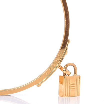 Hermes Courchevel Kelly Lock Cadena Bracelet Brighton Bleu 4 of 5