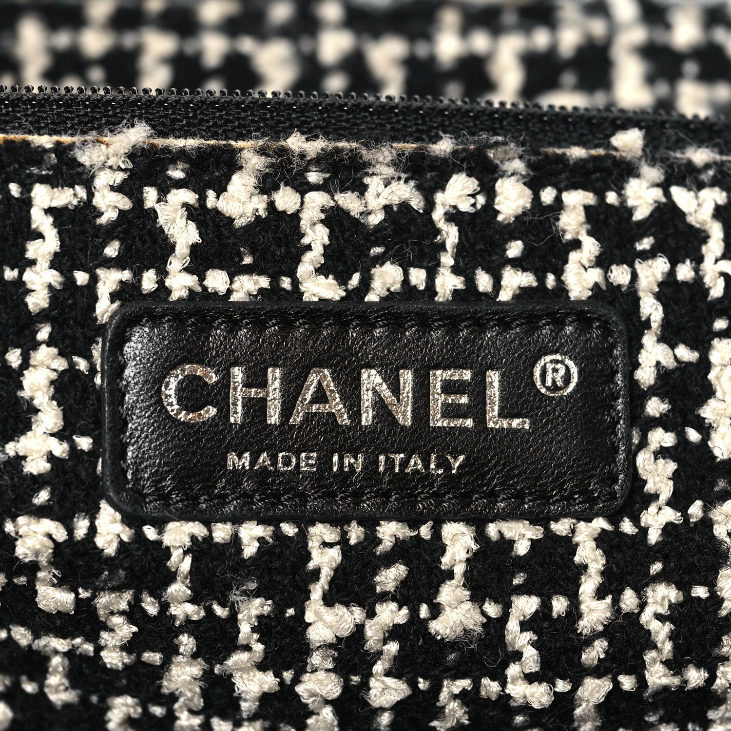 Chanel Tweed Calfskin Tweedy Single Flap Grey 6 of 10