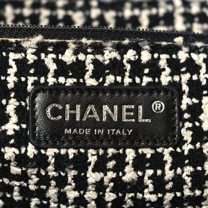 Chanel Tweed Calfskin Tweedy Single Flap Grey 6 of 10