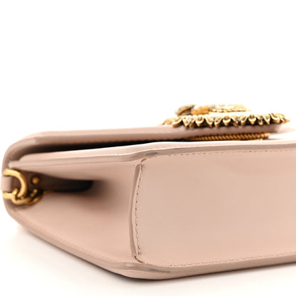 Dolce & Gabbana Smooth Calfskin Small Devotion Envelope Top Handle Bag Cipria 8 of 9