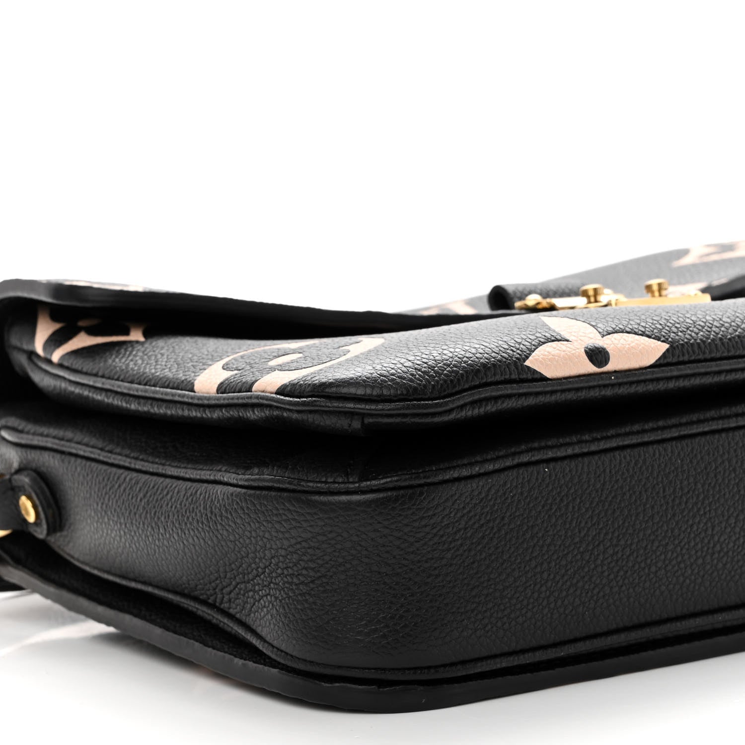Louis Vuitton Empreinte Monogram Giant Pochette Metis Black Beige 8 of 9