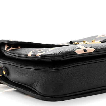 Louis Vuitton Empreinte Monogram Giant Pochette Metis Black Beige 8 of 9