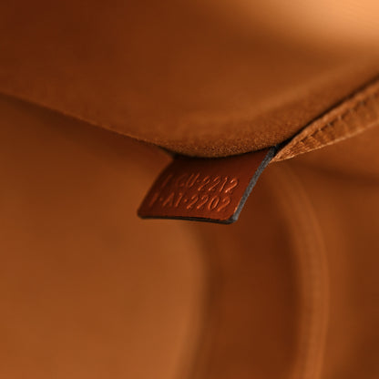 Celine Triomphe Canvas Calfskin Medium Bucket Bag Tan 7 of 10