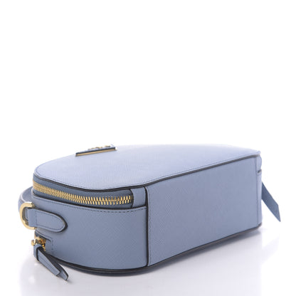Prada Saffiano Lux Odette Crossbody Astrale 4 of 10
