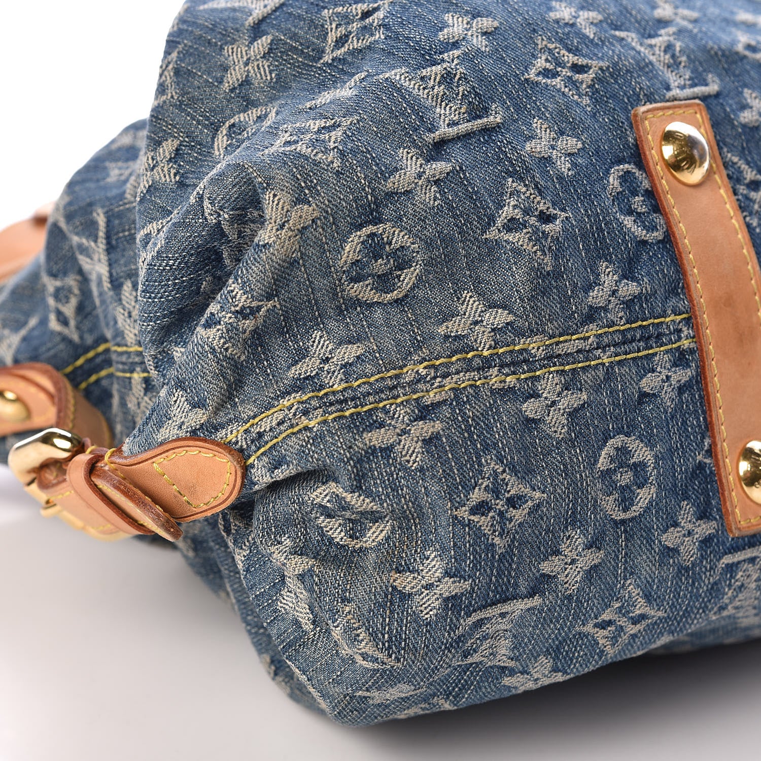 Louis Vuitton Denim Neo Cabby MM Blue 14 of 17