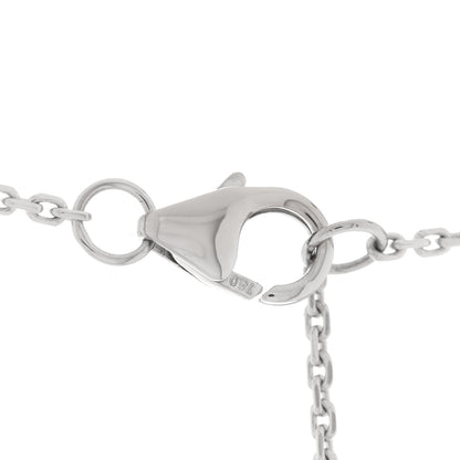 Messika 18K White Gold Diamond 2 Row Move Uno Pave Necklace 6 of 9