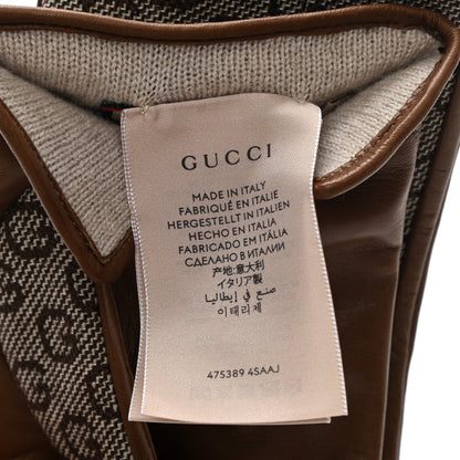 Gucci Monogram Calfskin Gloves 4 of 5