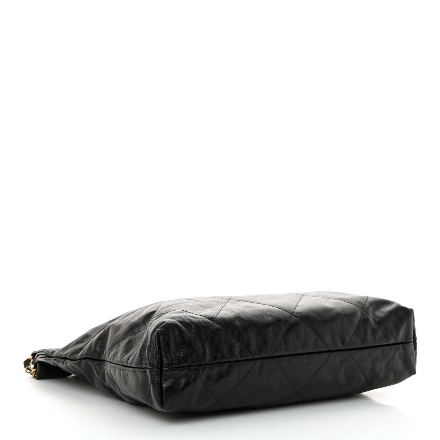 Chanel Shiny Calfskin Quilted Chanel 22 Black 5 of 11
