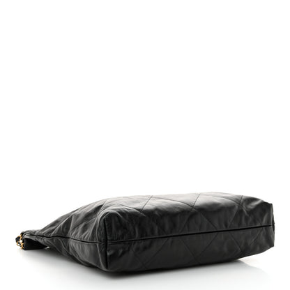 Chanel Shiny Calfskin Quilted Chanel 22 Black 5 of 11