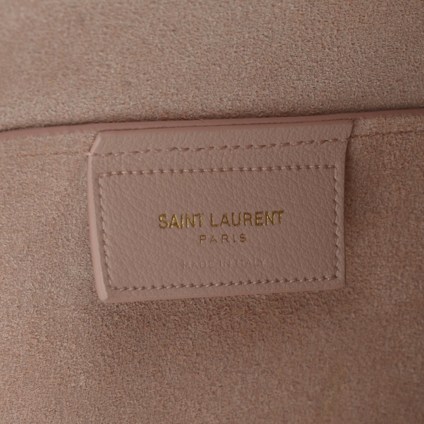 Calfskin Large Shopping Tote Pale Blush