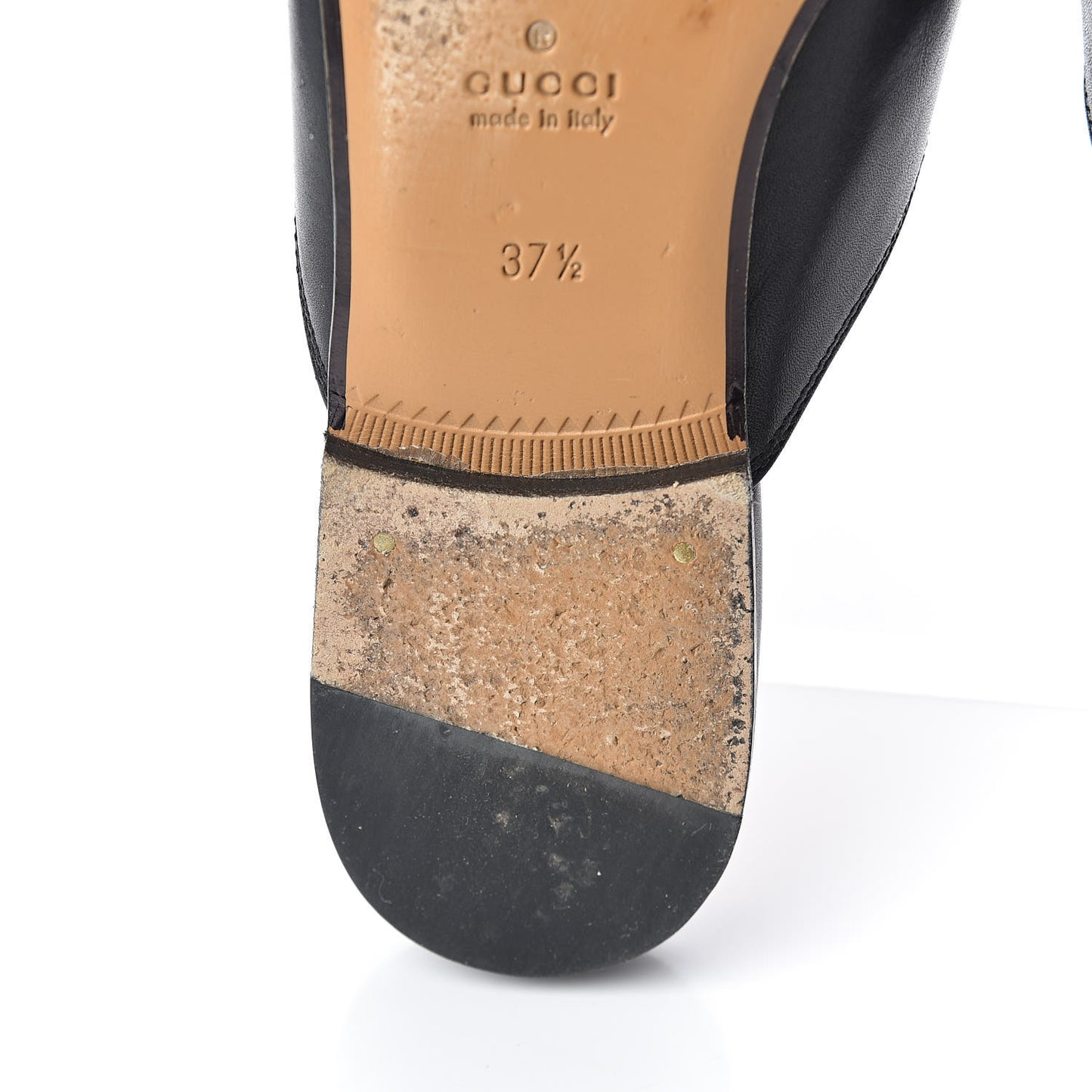 Calfskin Womens Princetown Slippers 37.5 Black