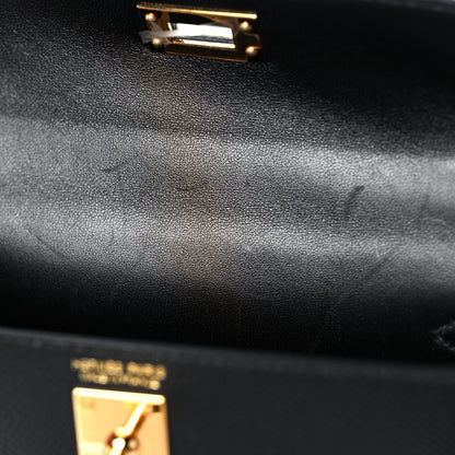 Hermes Epsom Mini Kelly Sellier 20 Black 31 of 32