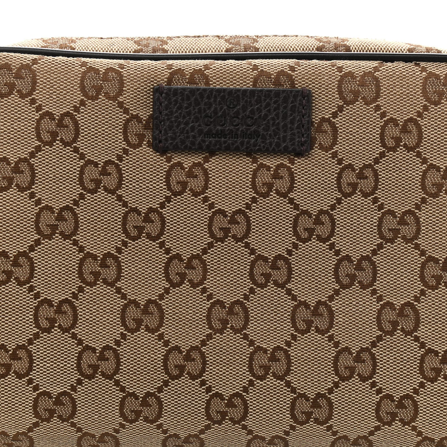 Monogram Belt Bag Dark Brown
