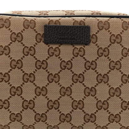 Gucci Monogram Belt Bag Dark Brown 8 of 10