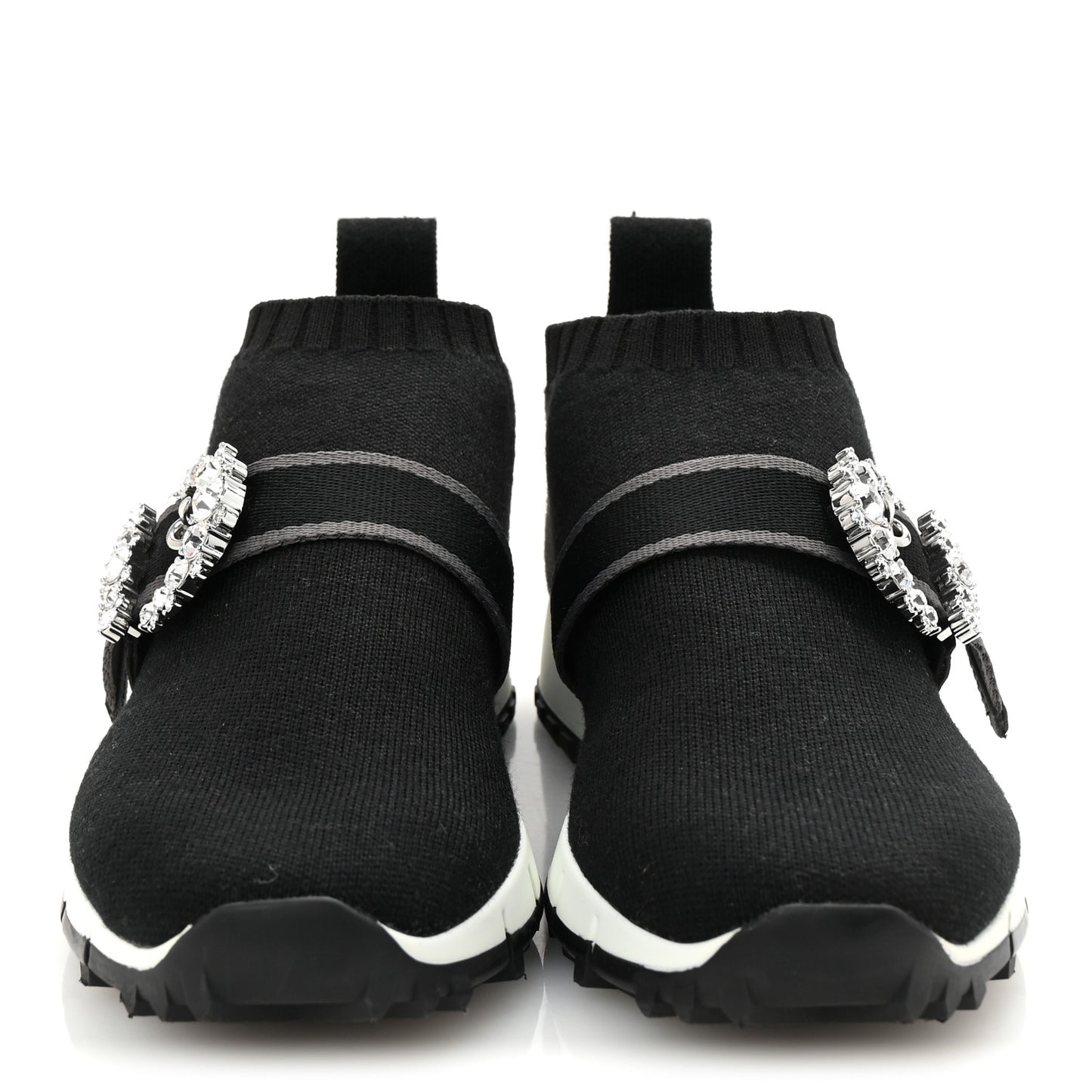 Knit Crystal Cheri Oakland Sneaker 37 Black