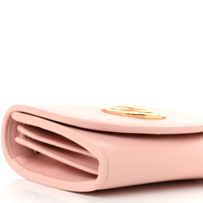 Gucci Roxy Calfskin Medium Blondie Chain Wallet Powder Pink 10 of 12