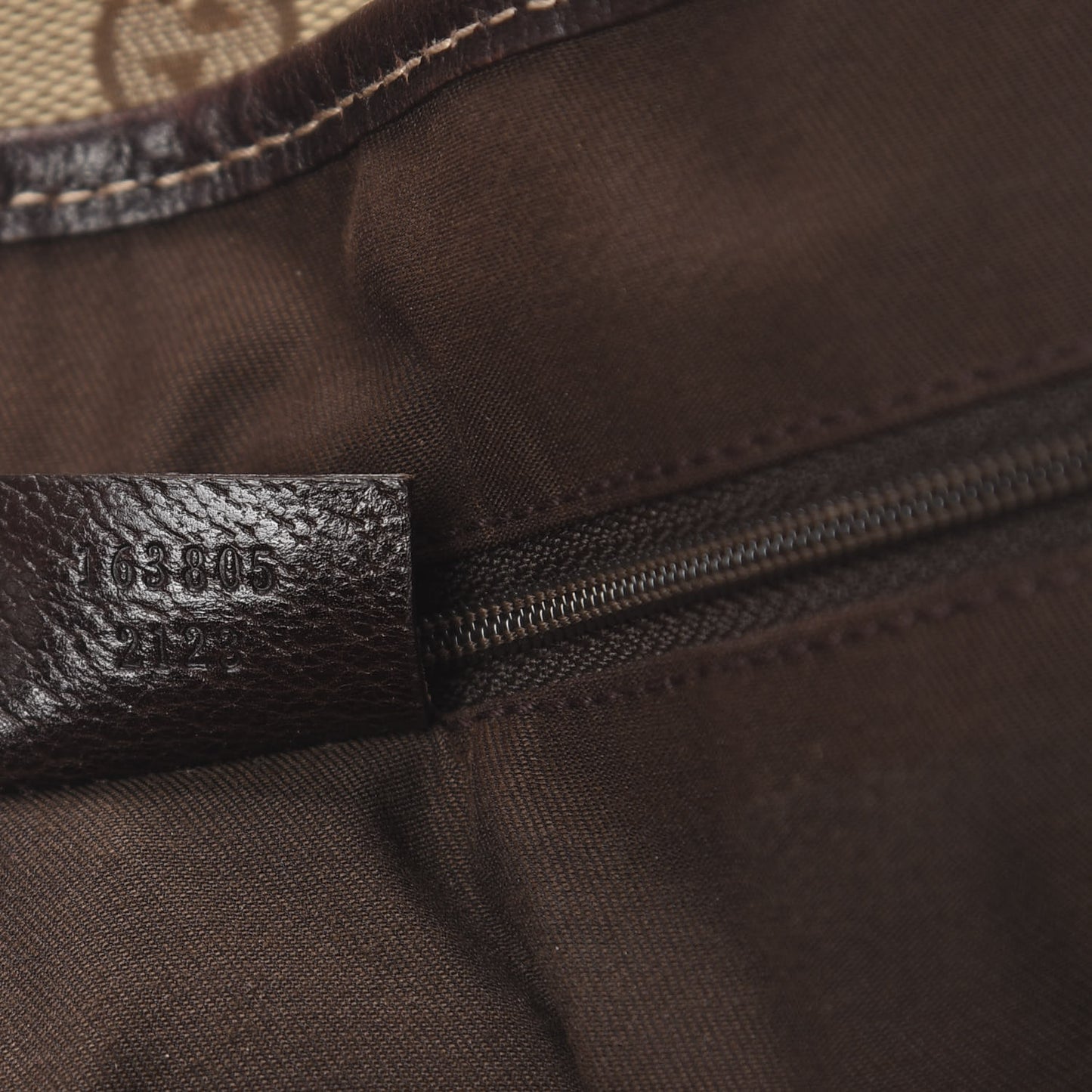 Monogram Medium Princy Tote Dark Brown