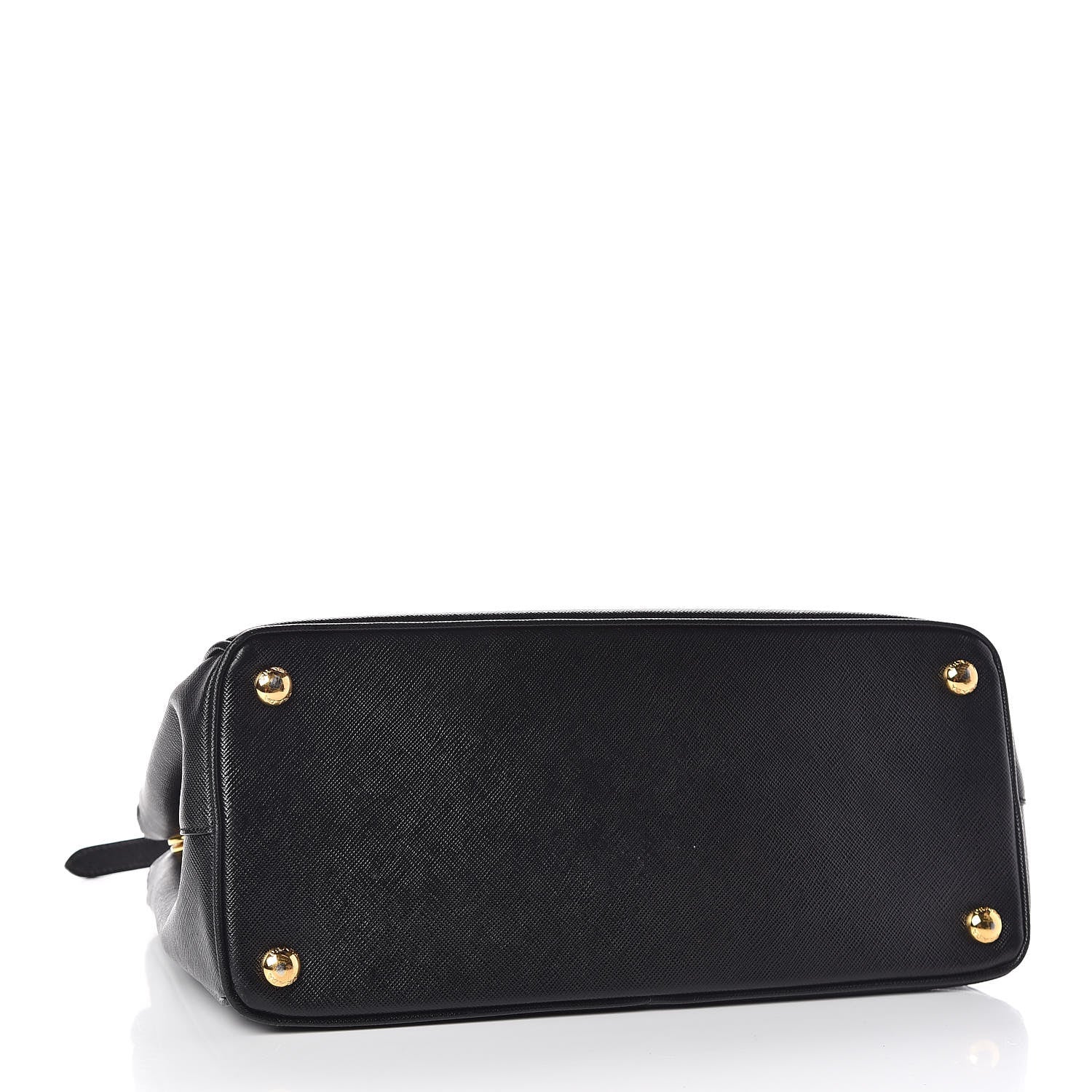 Prada Saffiano Small Galleria Double Zip Tote Black 4 of 14