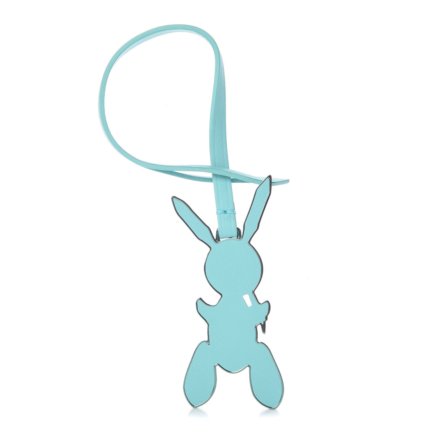 Louis Vuitton Calfskin Jeff Koons Masters LV Rabbit Bag Charm 1 of 2