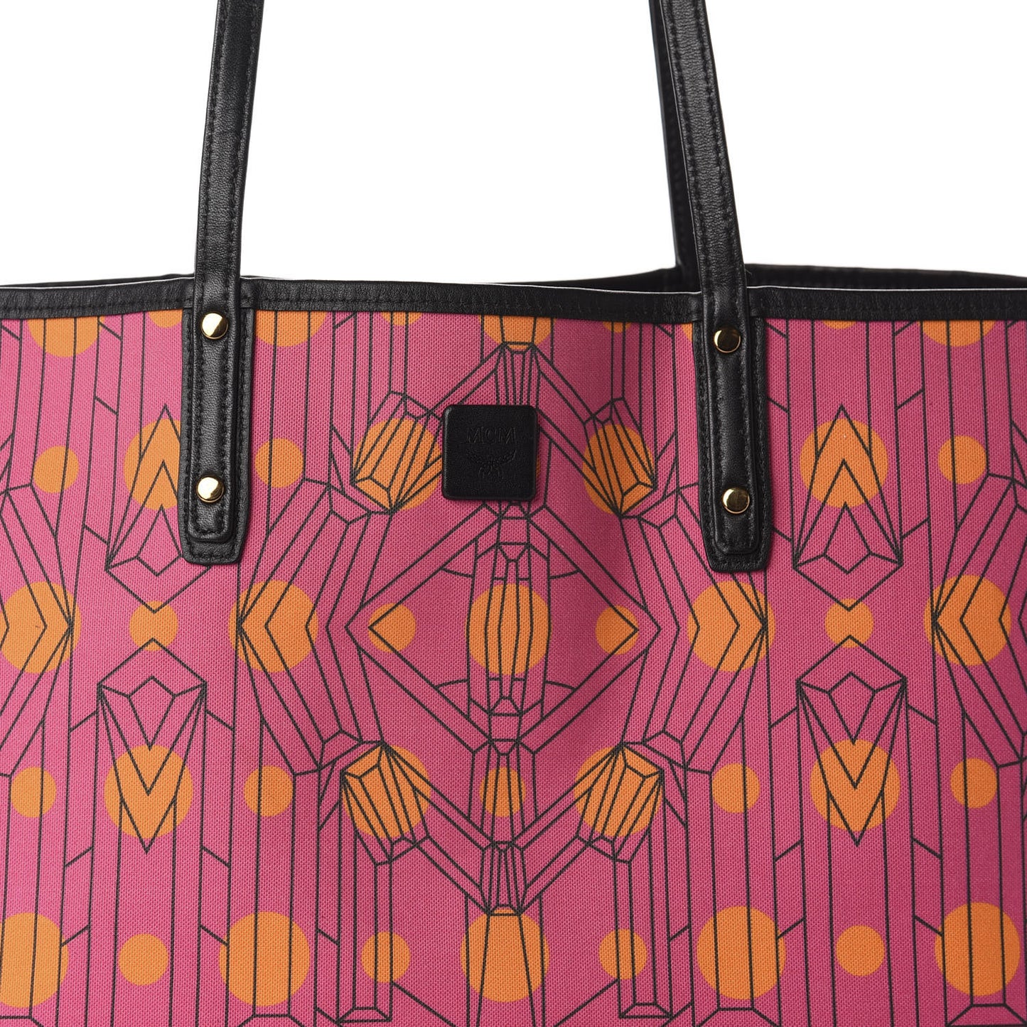 Visetos Medium Liz Reversible Shopper Tote Pink