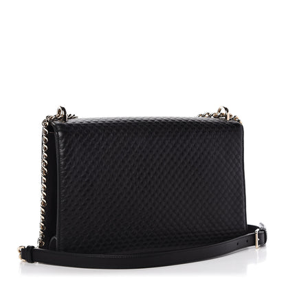 Christian Dior Lambskin Quilted Embroidered Large Diorama Flap Bag Black 3 of 10