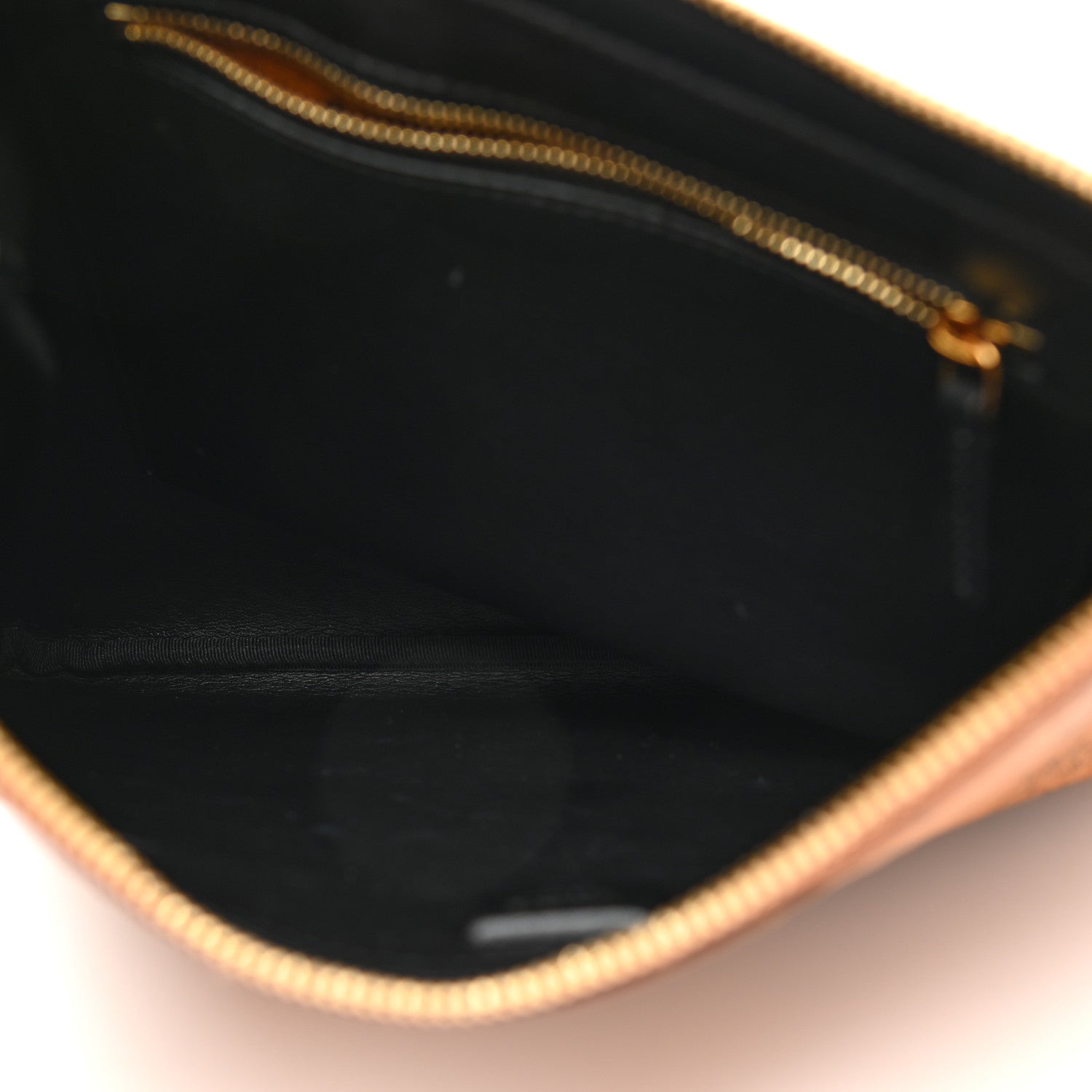 MCM Visetos Stark Wristlet Pouch Cognac 5 of 7