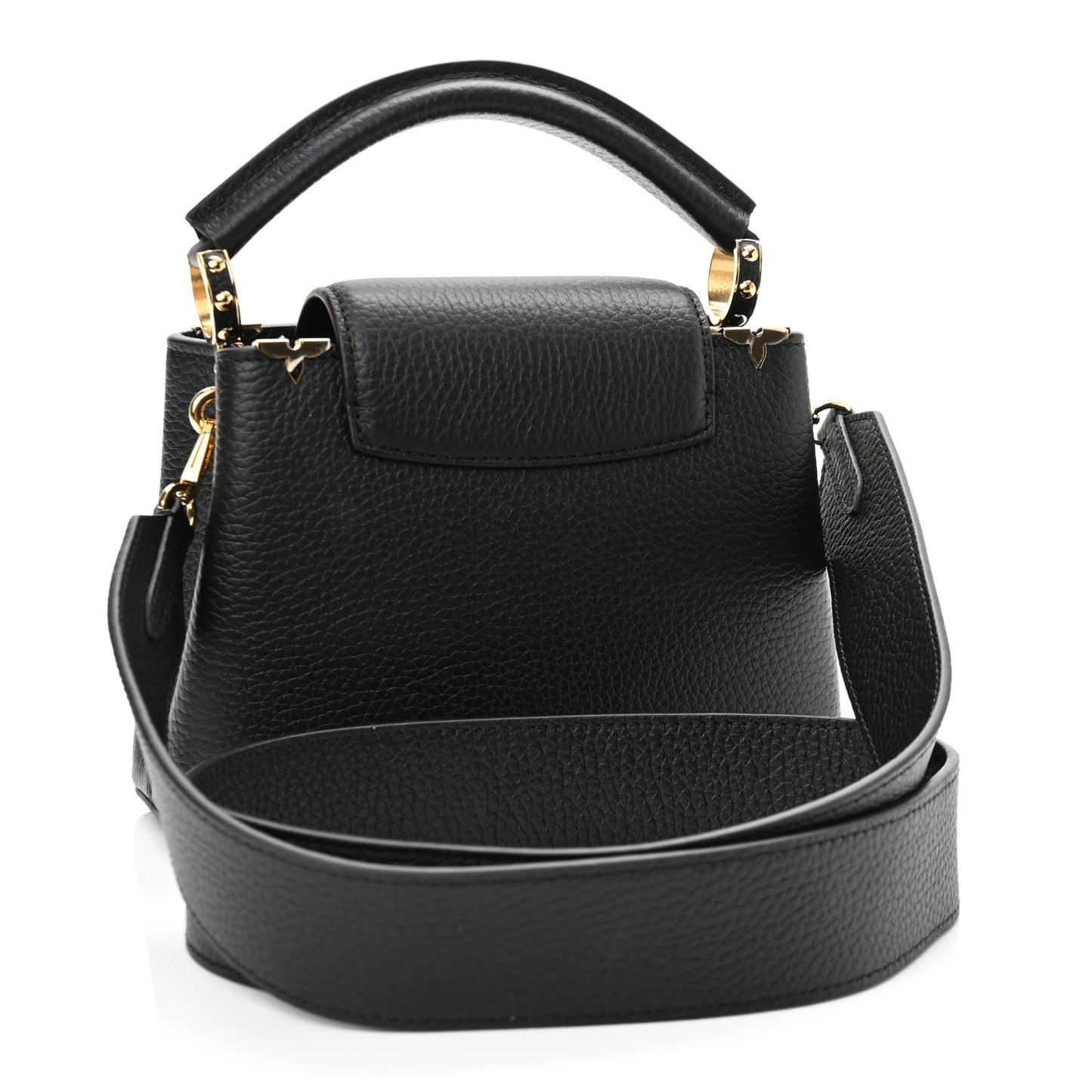 Taurillon Embellished Flower Crown Capucines Mini Black