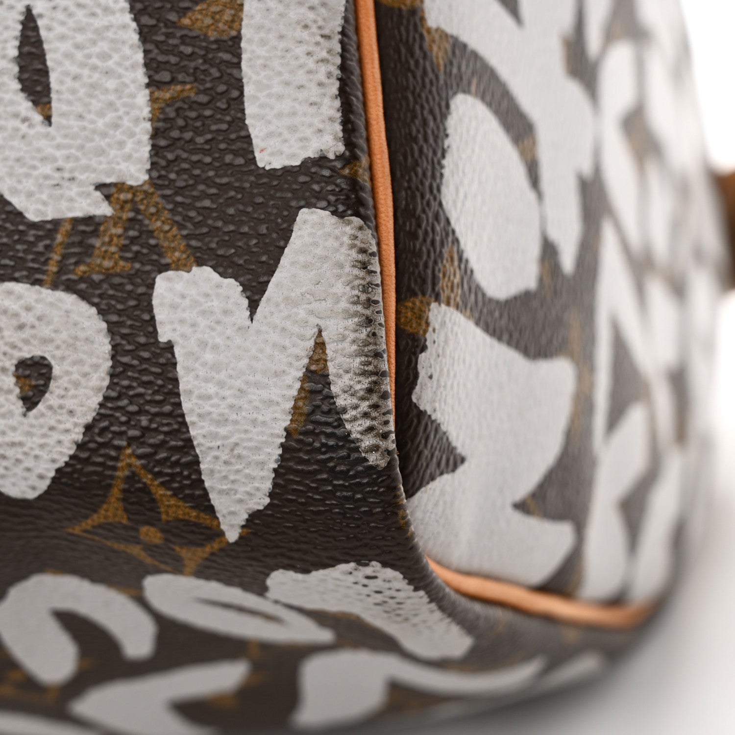 Louis Vuitton Monogram Graffiti Speedy 30 Silver 26 of 27
