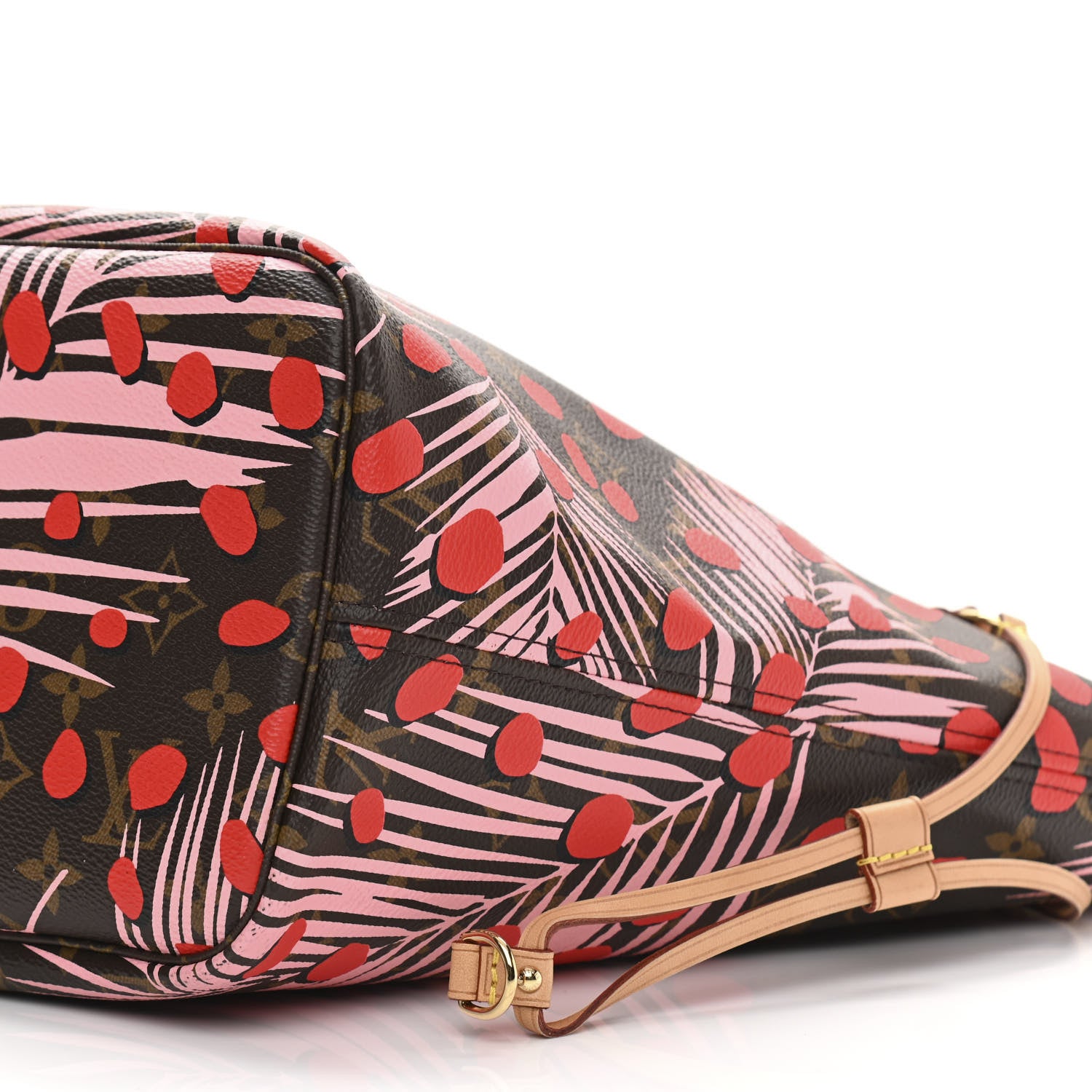 Louis Vuitton Monogram Jungle Dots Neo Neverfull MM Sugar Pink Poppy 10 of 10