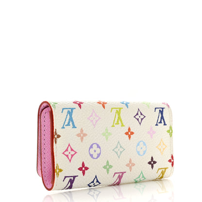 Louis Vuitton Monogram Multicolor Multicles 4 Key Holder White Litchi 3 of 8